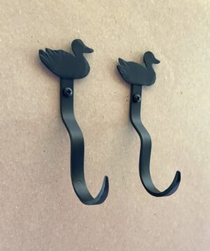 Rolling Pin Wall Display Hooks | Folk Art Inspired Tops | Duck Starter Pair Hooks